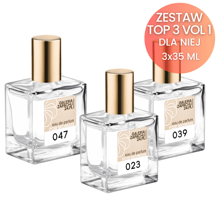 A501. Zestaw TOP 3 DLA NIEJ 3x35ml